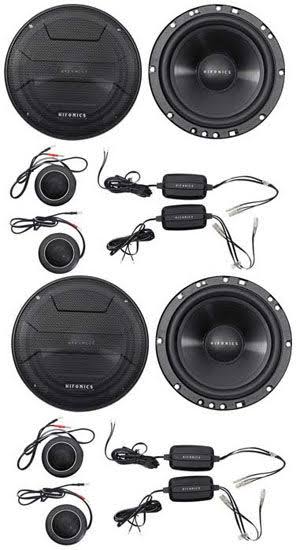 2-Pairs 400 Watt Component Car Audio Speakers B5244