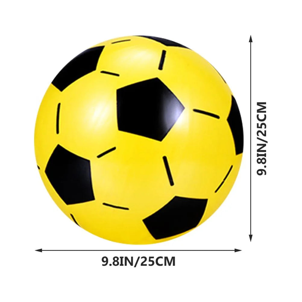 10 Pcs Inflatable Soccer Ball Toys X6058