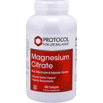 Magnesium Citrate 180 softgels W40674
