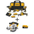 4-Tool Cordless Brushless Combo Kit with 6-1/2 in. Circular Saw and 5.0Ah Battery O158