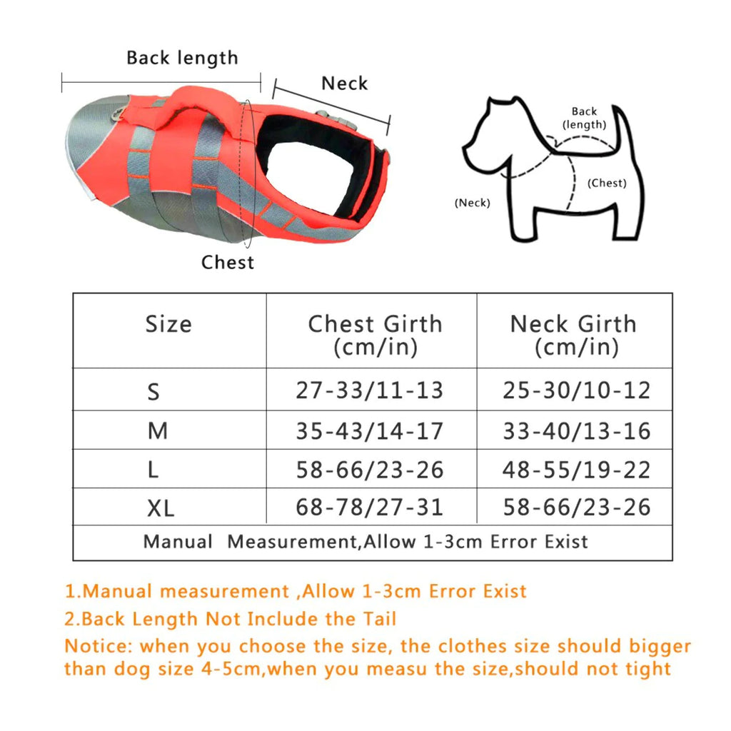 Dog Life Jacket Safety Vest K21830