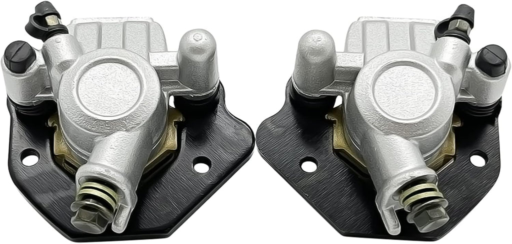 Front Left Right Brake Calipers & Pads for Kawasaki Bayou 300 2x4 KLF300-B 1988-2004 L70961