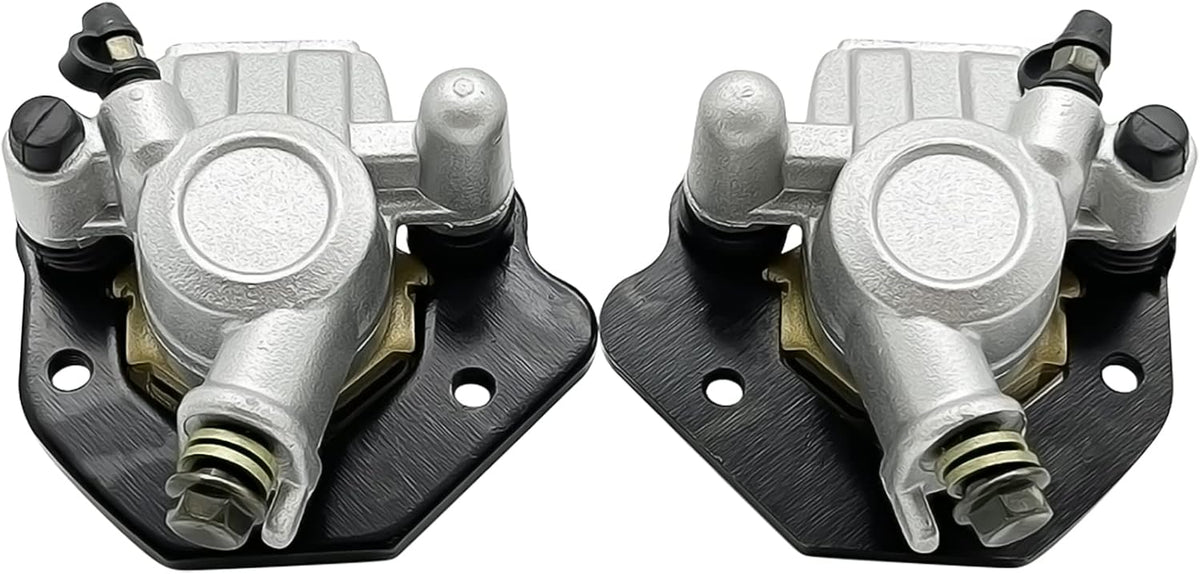 Front Left Right Brake Calipers & Pads for Kawasaki Bayou 300 2x4 KLF300-B 1988-2004 L70961