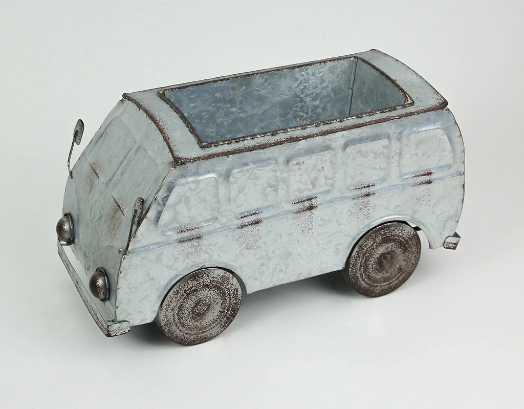 Metal Surfer Van Outdoor Planter P1544