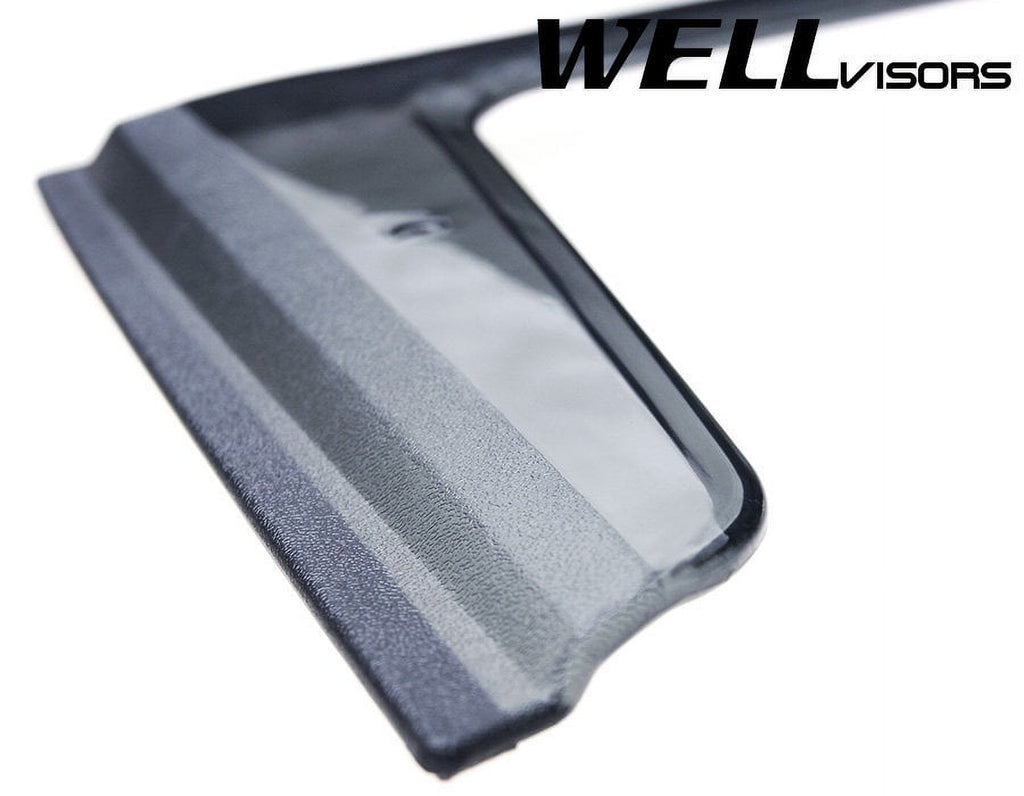 Side Window Visors Rain Guards for Jeep Wrangler JK 2 Door C693