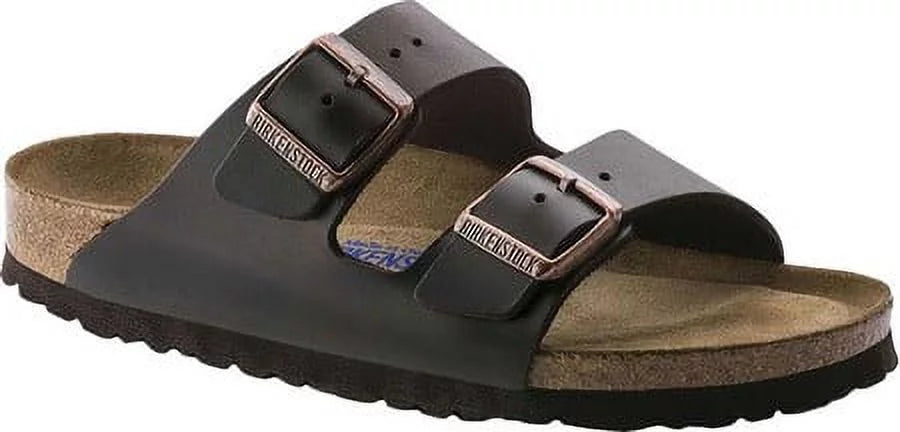 Leather Sandal with Soft Footbed D936706