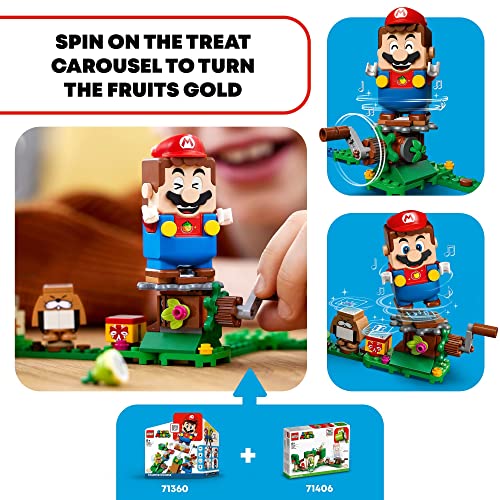 LEGO Super Mario Yoshi's Gift House Expansion Building Toy Set 71406 K701795