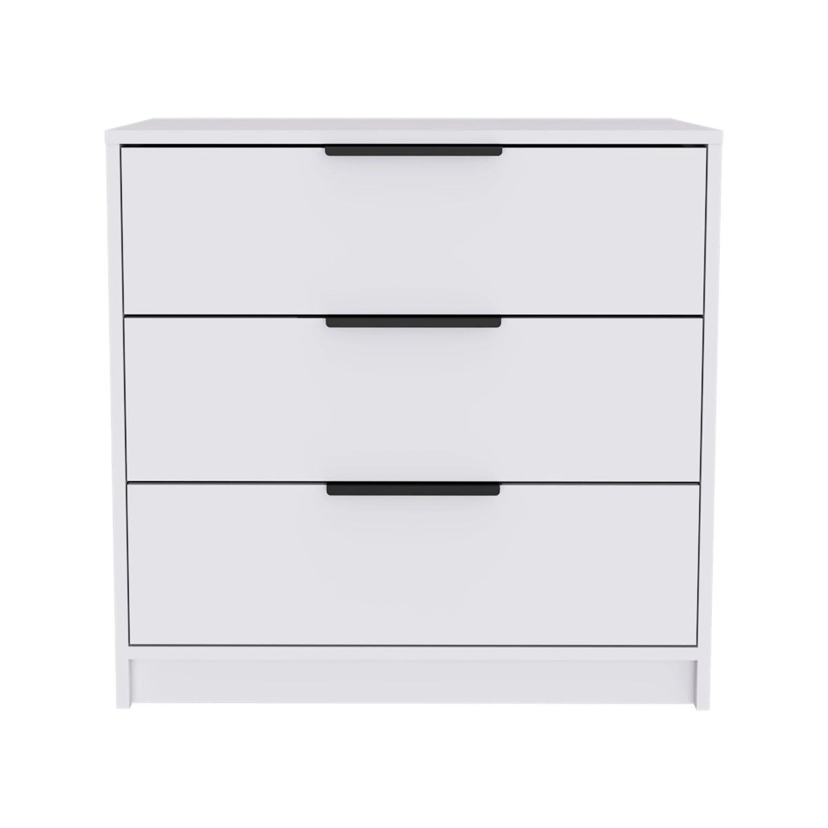 Modern 3-Drawer Dresser White S693410