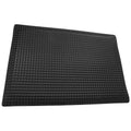 Glossy Black Anti-Fatigue No-Slip Mat - 2 ft. x 17 ft. x 0.62 in. V2831