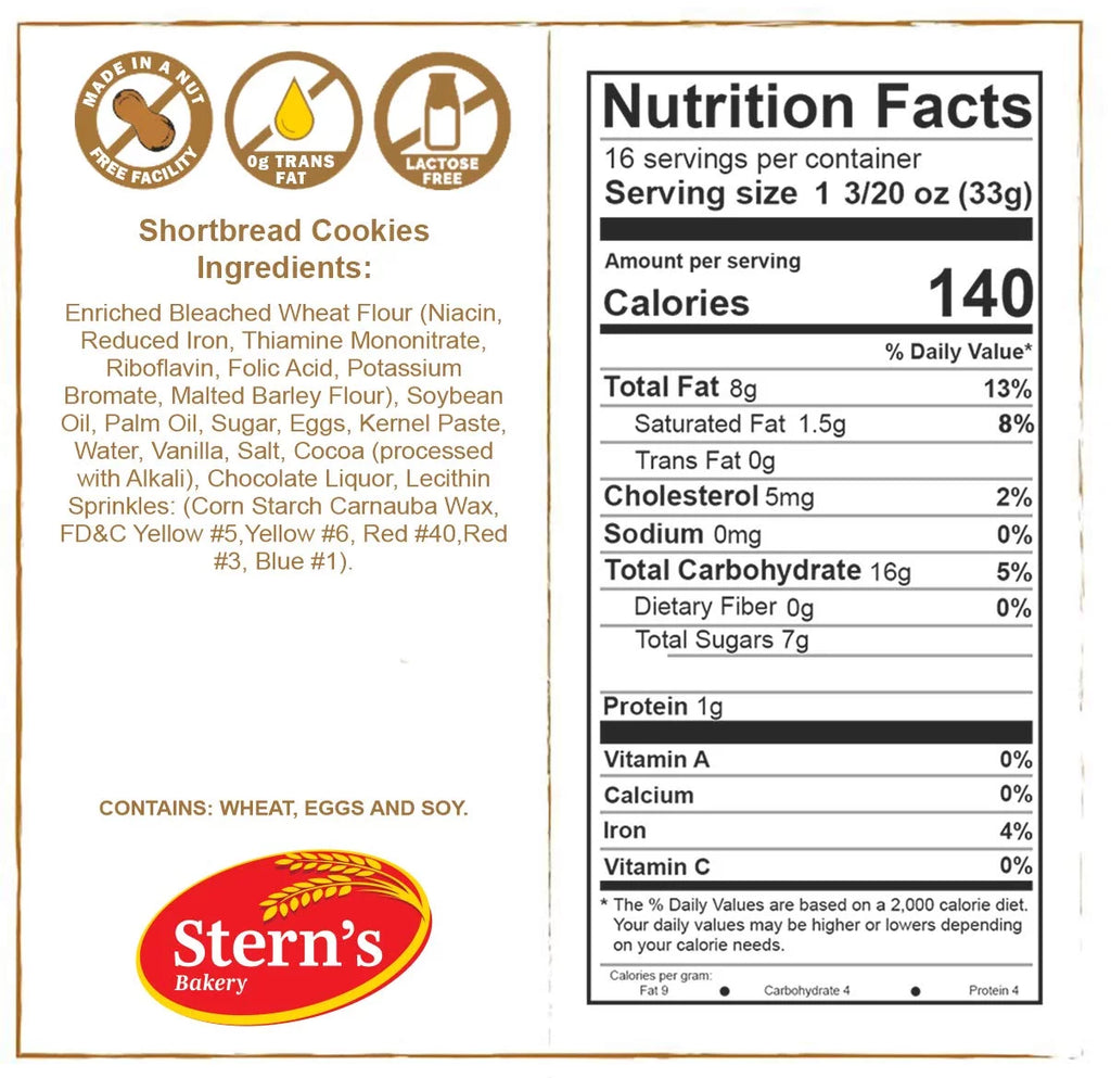 16 Count Individually Wrapped Cookies U3993
