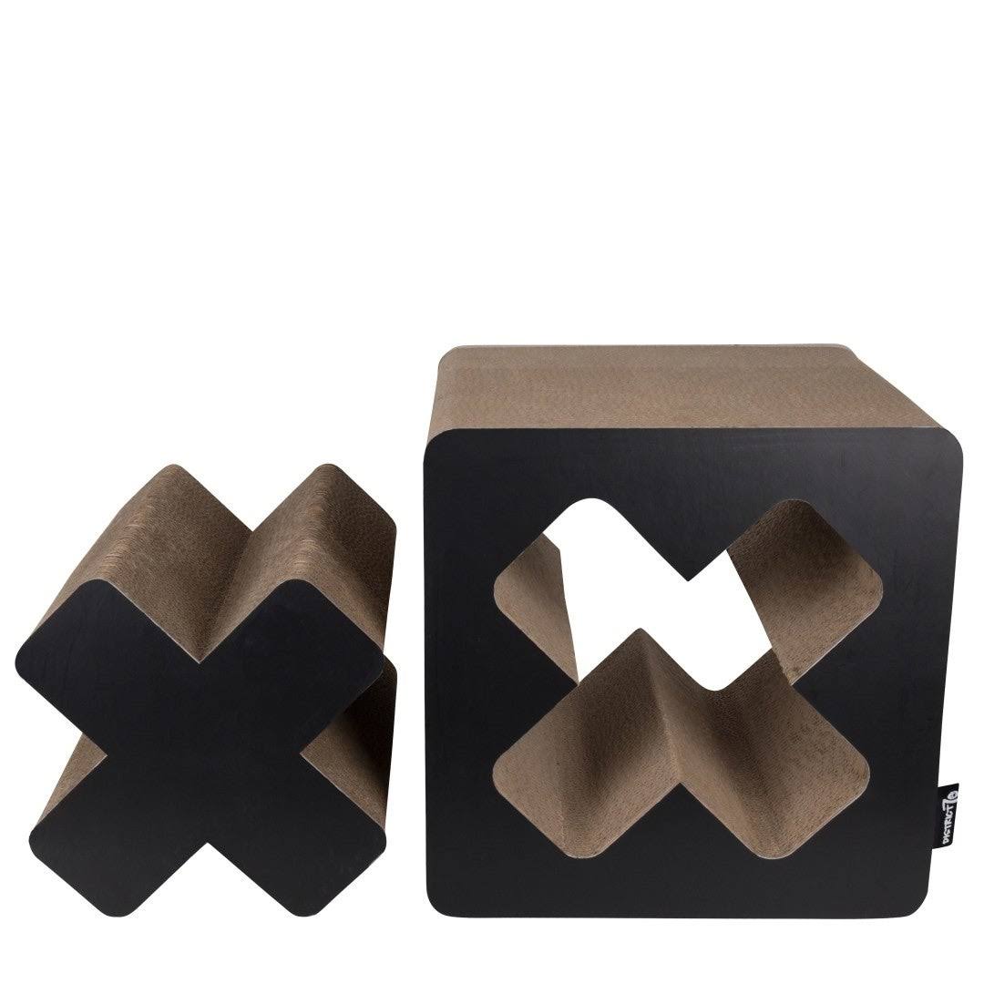 Black Large Cardboard Cat Scratcher S31126