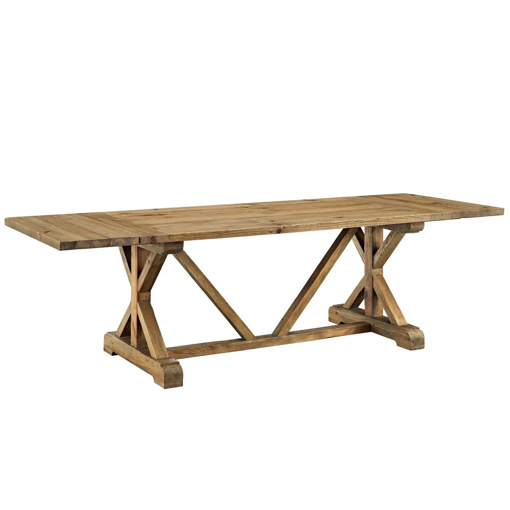 Extendable Wood Dining Table C808