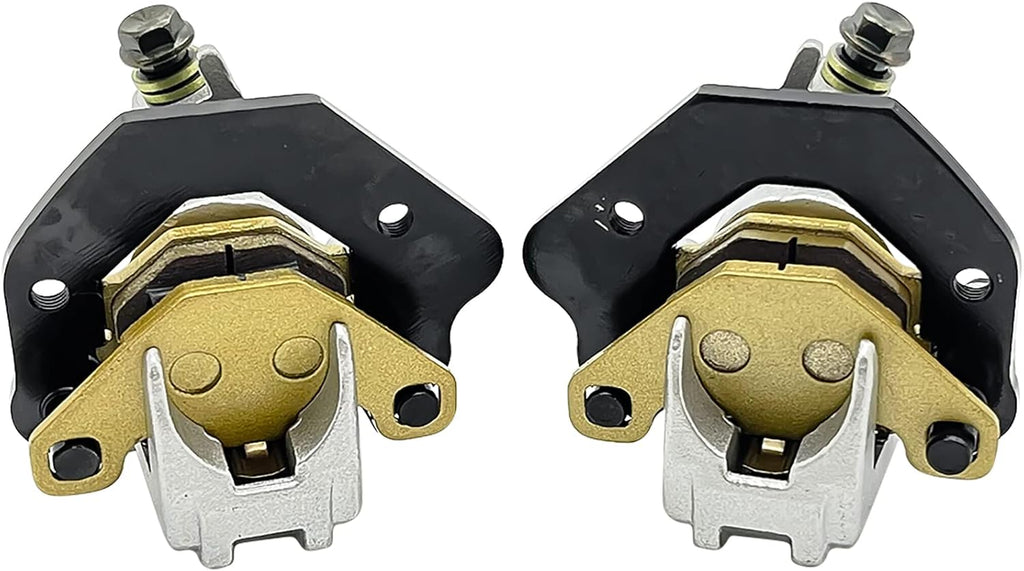 Front Left Right Brake Calipers & Pads for Kawasaki Bayou 300 2x4 KLF300-B 1988-2004 L70961