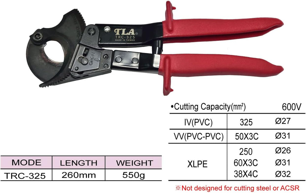 Ratchet Cable Wire Cutter B697472