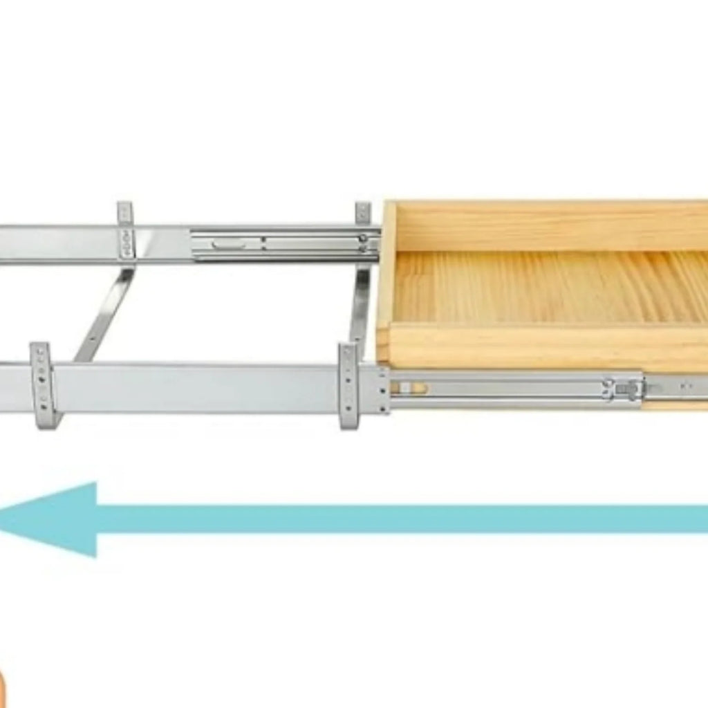 20W x 21D Slide Out Wood Drawer Shelf M3445