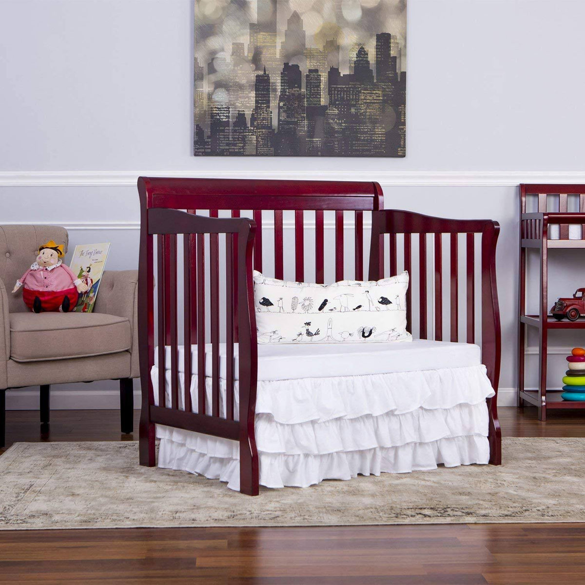 4 in 1 Convertible Mini Crib V836