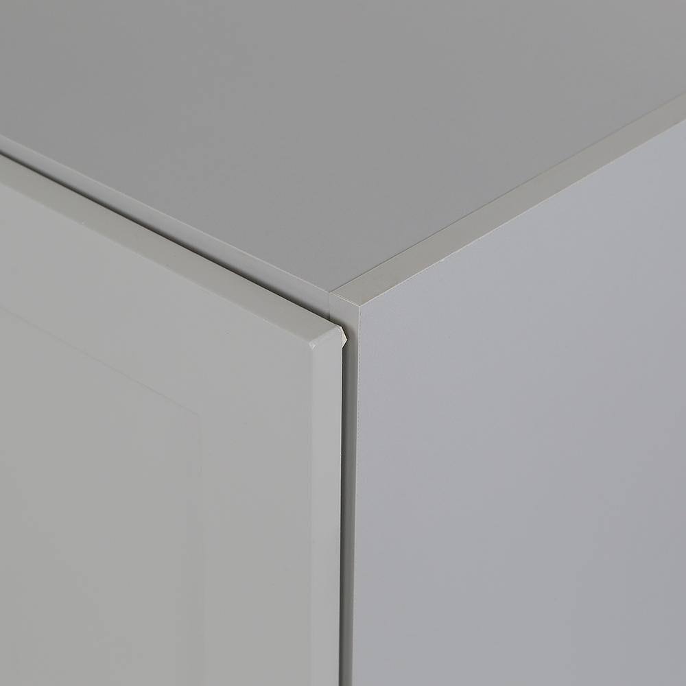Gray Shaker Wall Cabinet N2240