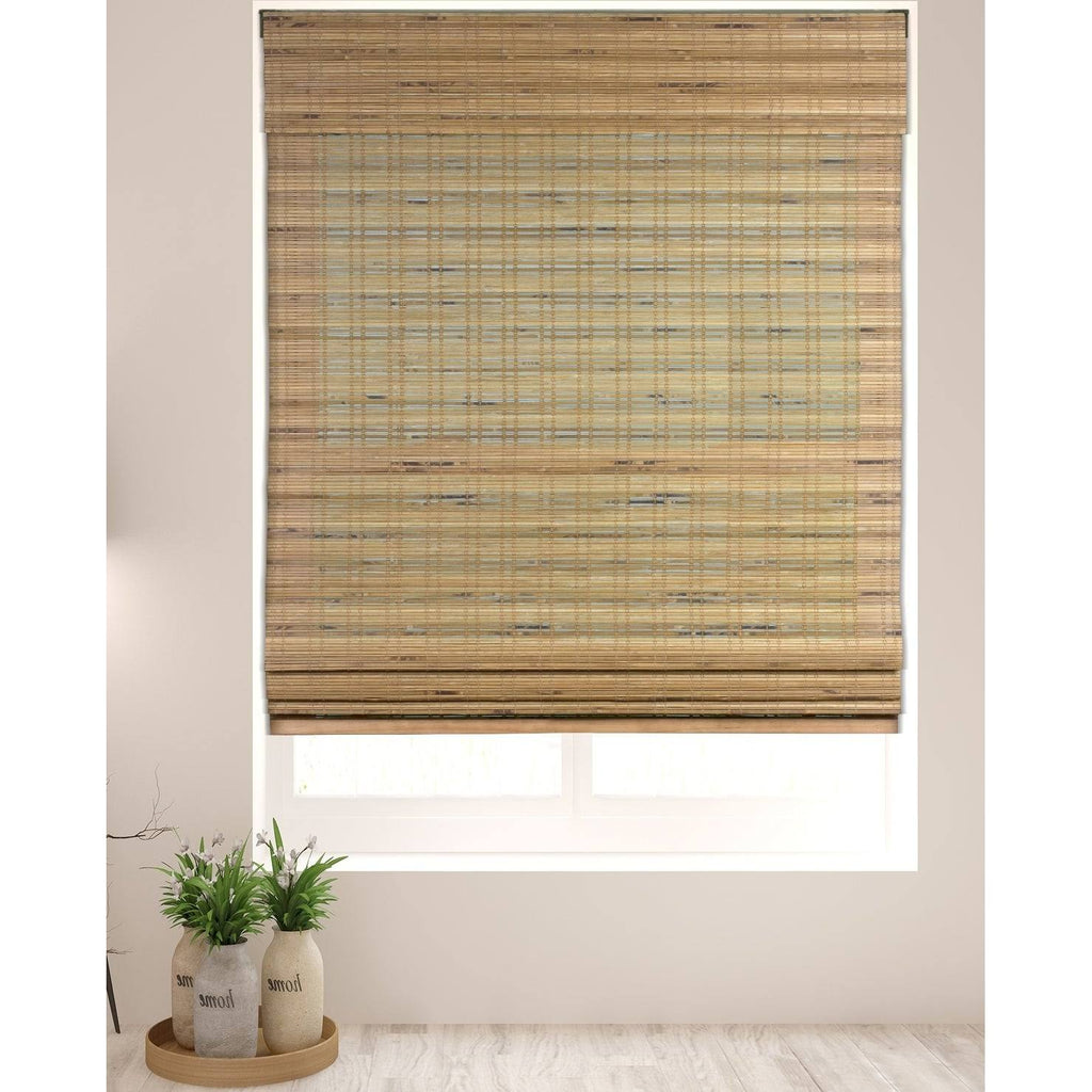 Cordless Bamboo Roman Shade 33.5 inch x 60 inch Q544