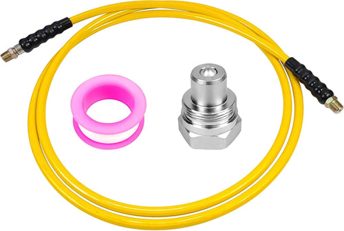 10 ft 10000psi 3/8" Thread Hydraulic Hose Assembly, 1/4" ID, Pack of 2 Z332546