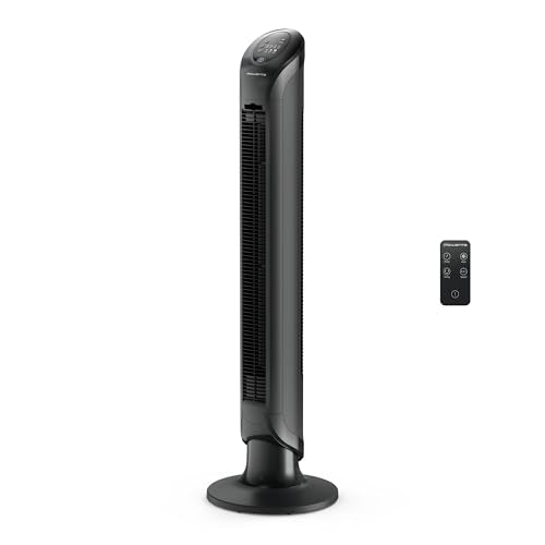 Pedestal Fan, 65 Inches, Ultra Quiet, Oscillating, Portable, 3 Speeds, Digital Control, Black Y757153
