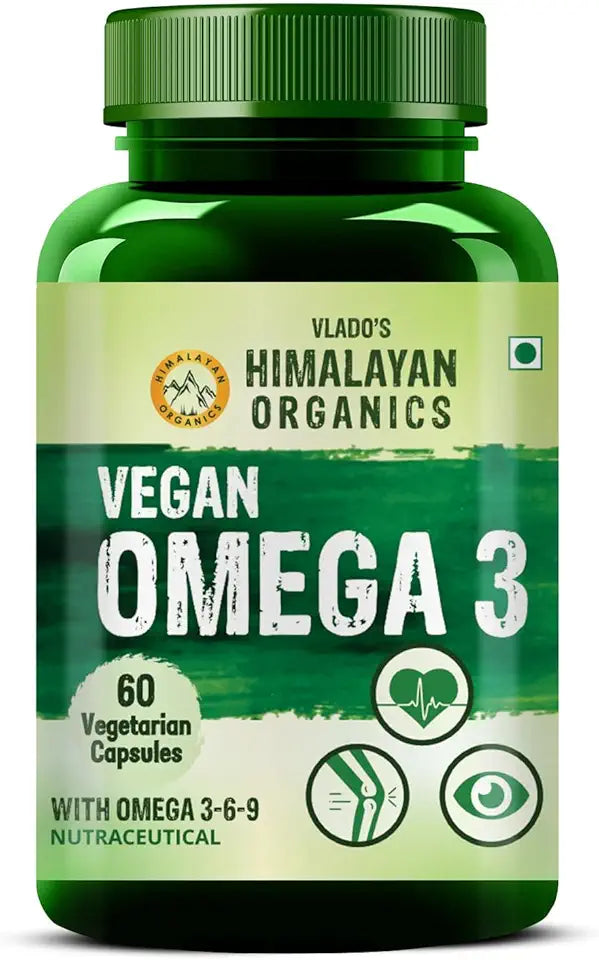 Vegan Omega 3 6 9 Supplement 60 Capsules S603