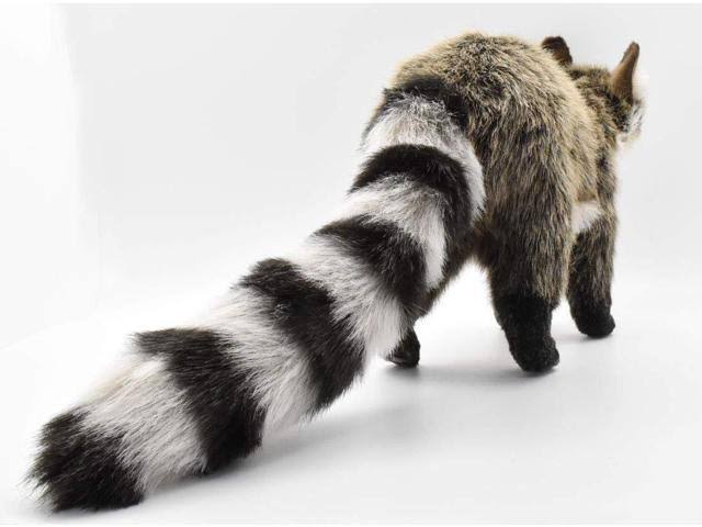 Standing Racoon Plush V50445