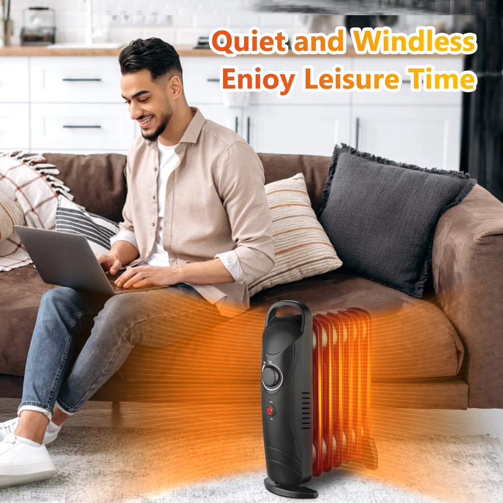 700Watt Oil Filled Electric Space Heater T453252