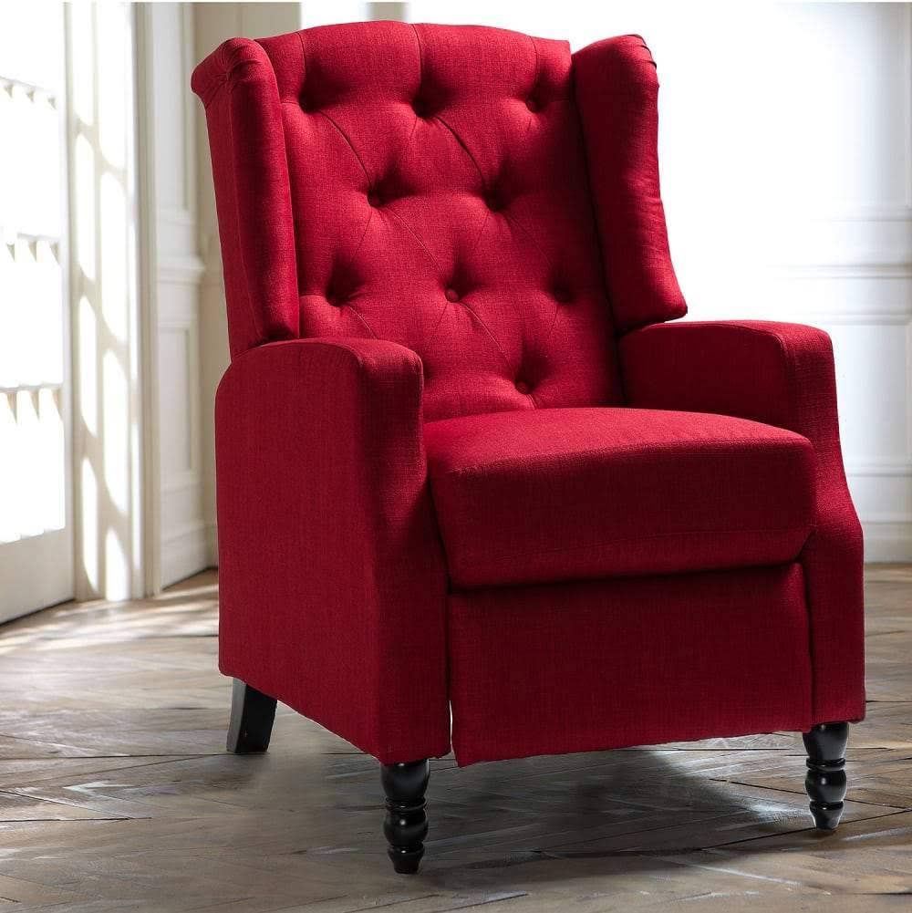Linen Manual Recliner J264