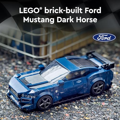 Buildable Blue Sports Car Toy Set Y647059