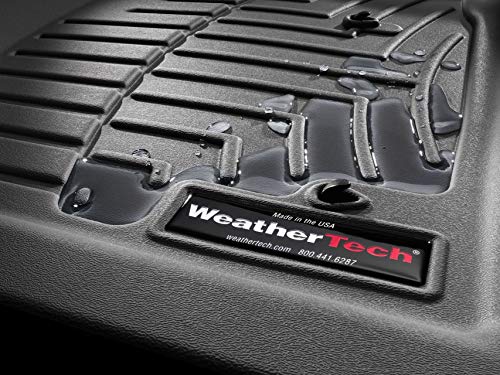 Black Custom Fit FloorLiners for Ford F-150, 1st & 2nd Row Z760