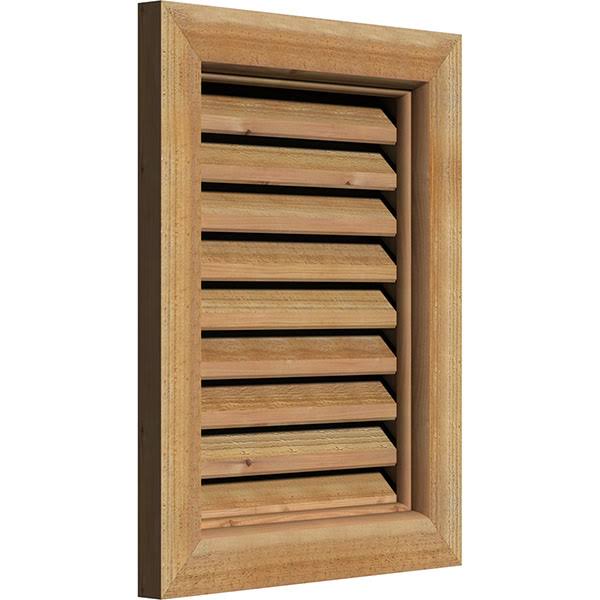 Unfinished Functional Rough Vertical Gable Vent M370