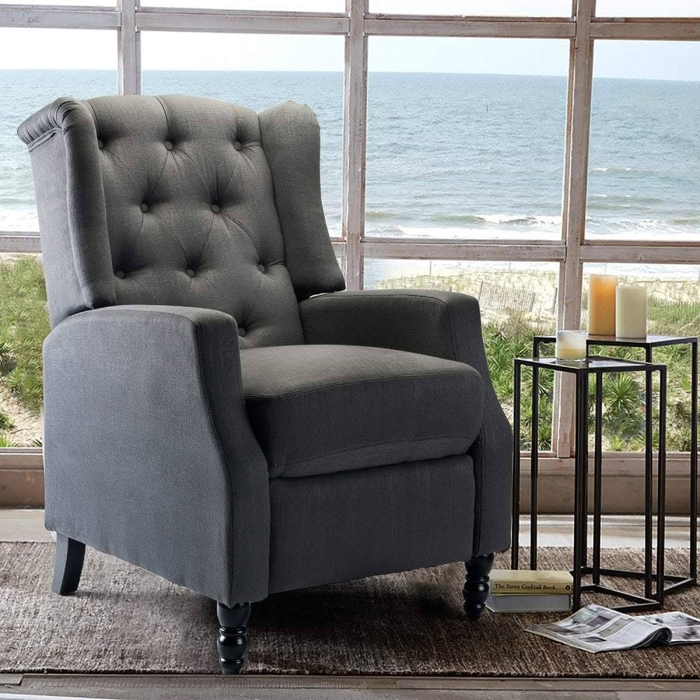 Linen Manual Recliner J264