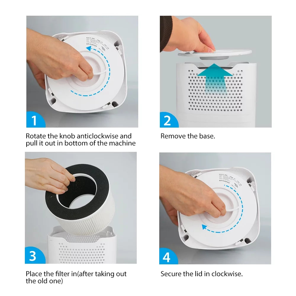 Air Purifier with True HEPA Filter S54665