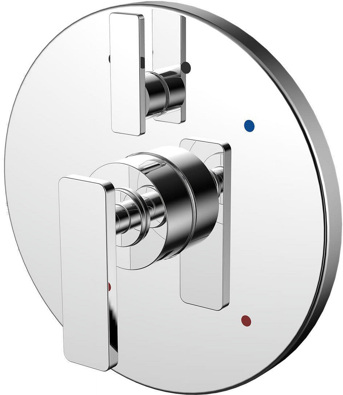 Chrome Diverter Shower Valve Trim Kit W984