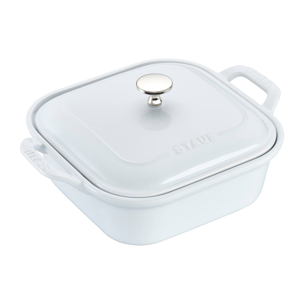 White Square Covered Baking Dish K391508