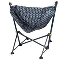 Blue Nylon Portable Hammock Camping Chair K418264