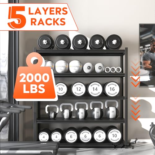 72" H 5 Tier Metal Shelving 2000LBS Black N198922