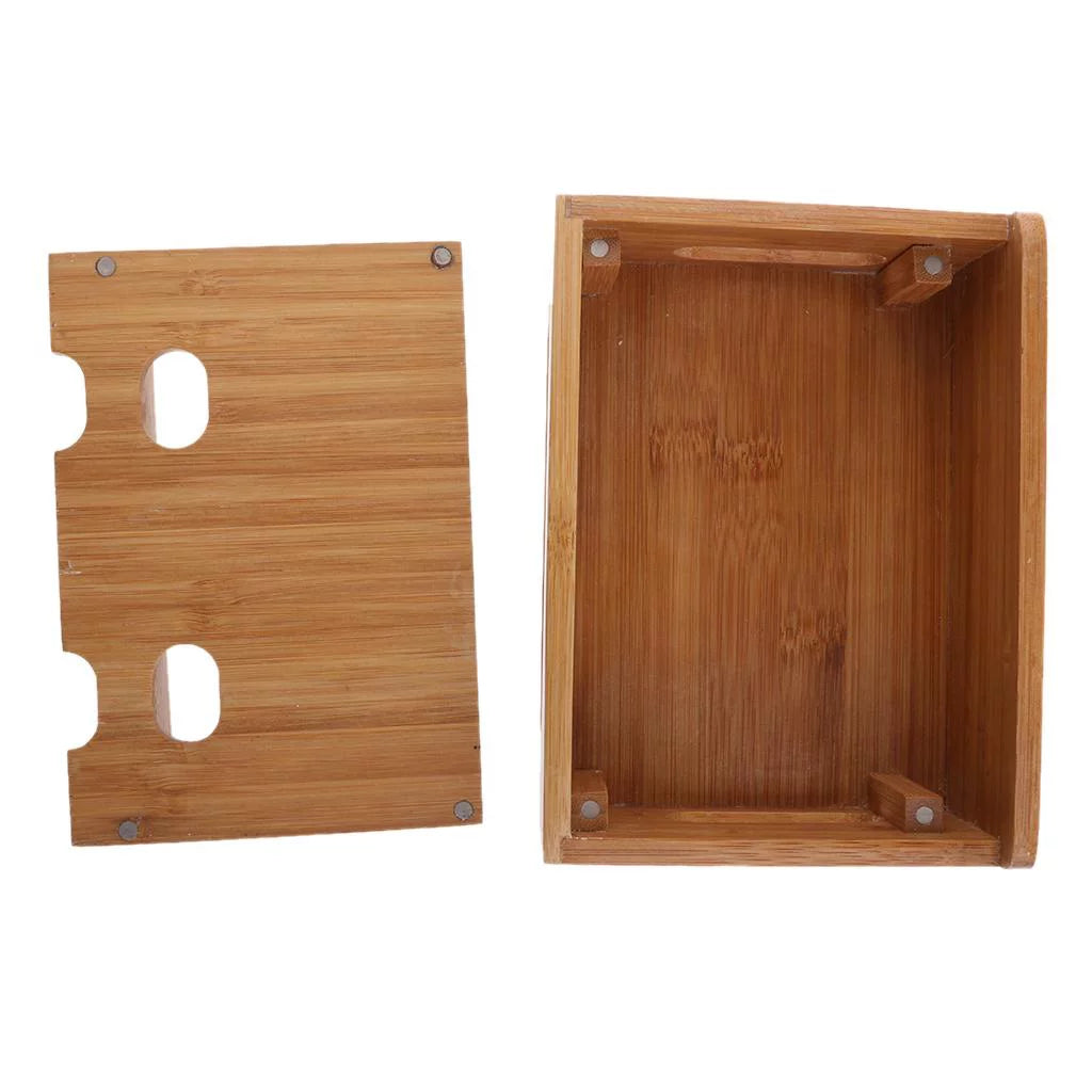 4 Slots Bamboo Charging Station & Organizer W19377