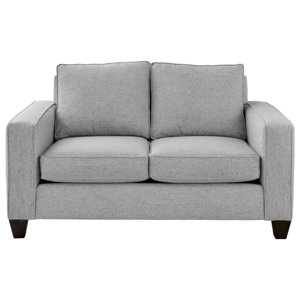 Gray Wood & Fabric Sofa and Loveseat Set of 2 N266