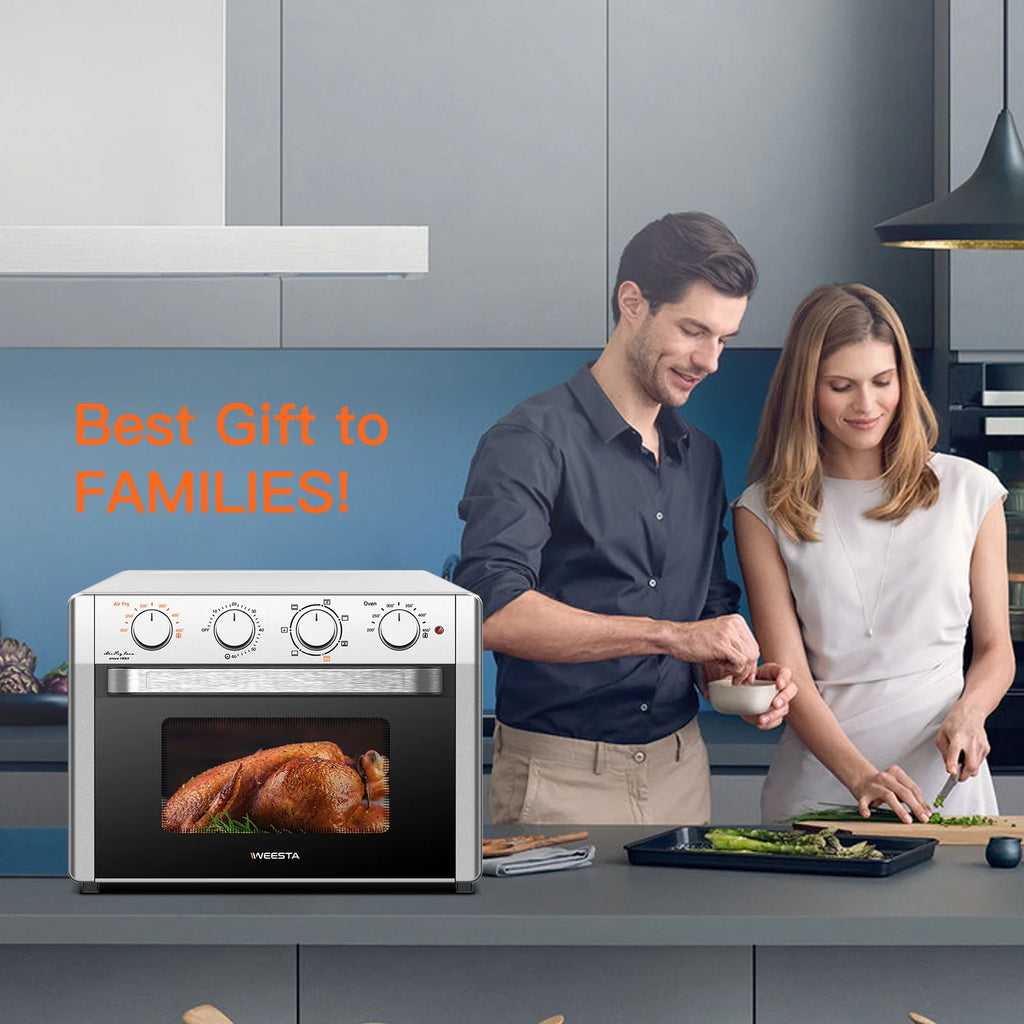 7-In-1 Air Fryer Toaster Convection Oven Combo 24 Quart X3304