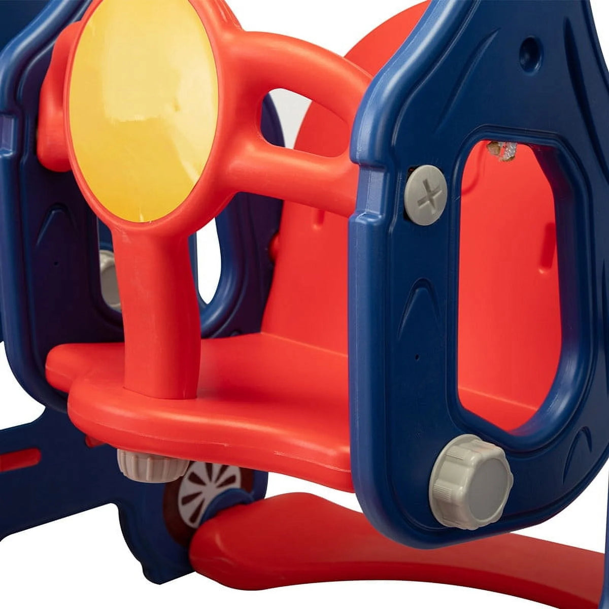 Toddler Slide and Swing Set with Basketball Hoop X227