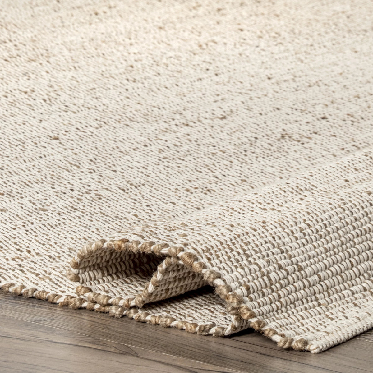 Jute Blend Area Rug, 6' x 9', Natural X481