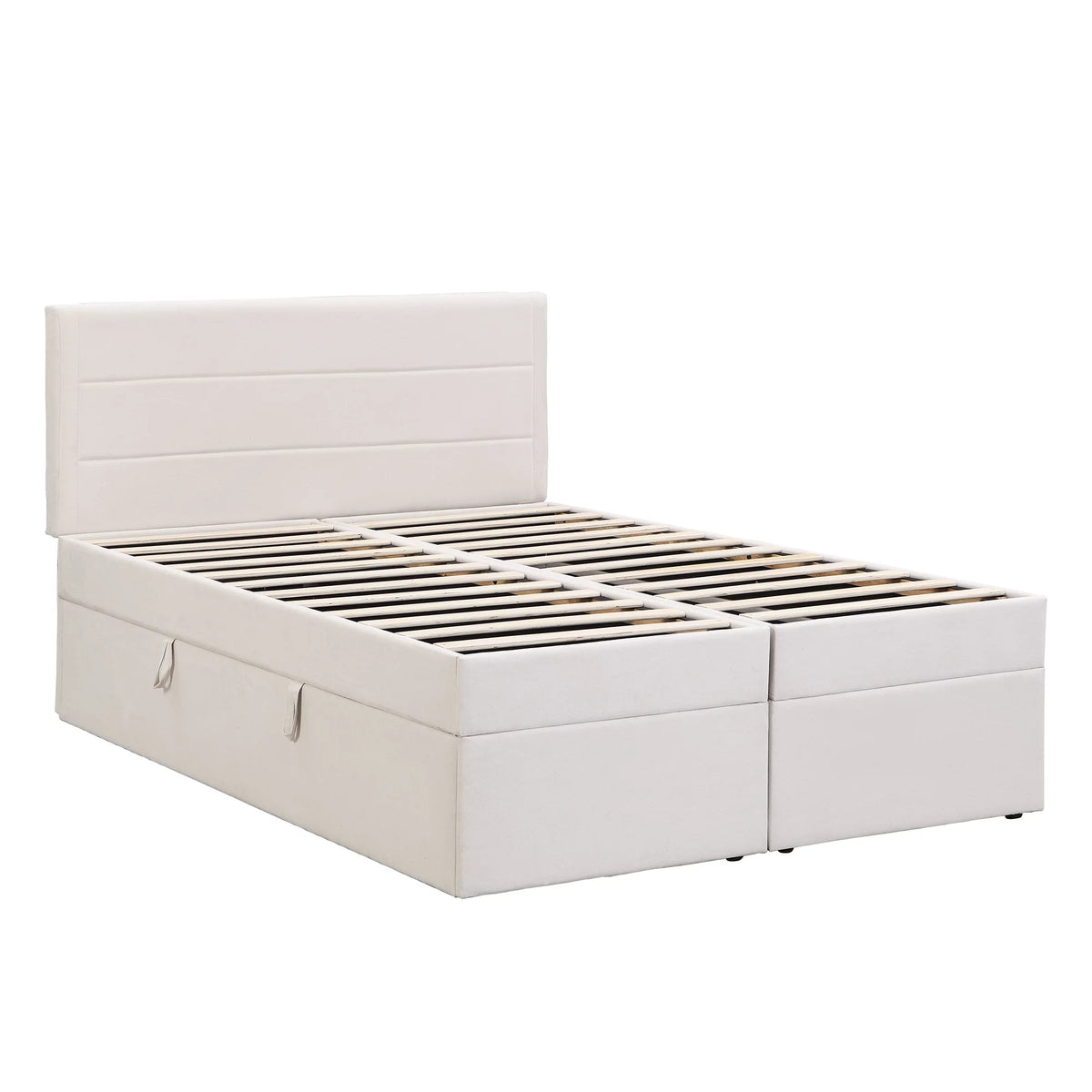 Full Size Lift-up Upholstery Platform Bed with Storage H9258