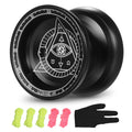 Aluminum Alloy Yoyo Ball with 5 Strings and User Manual F76340