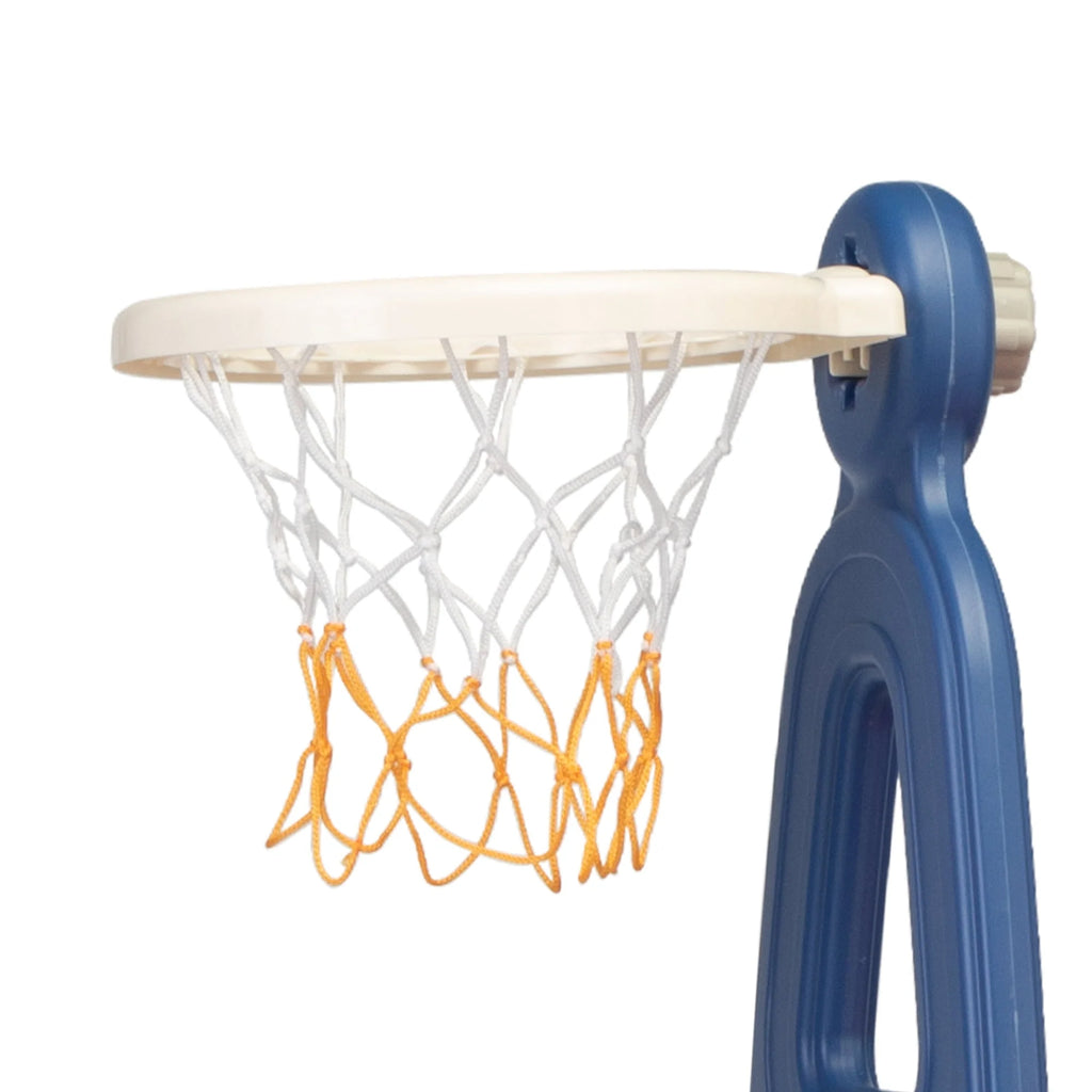Toddler Slide and Swing Set with Basketball Hoop X227