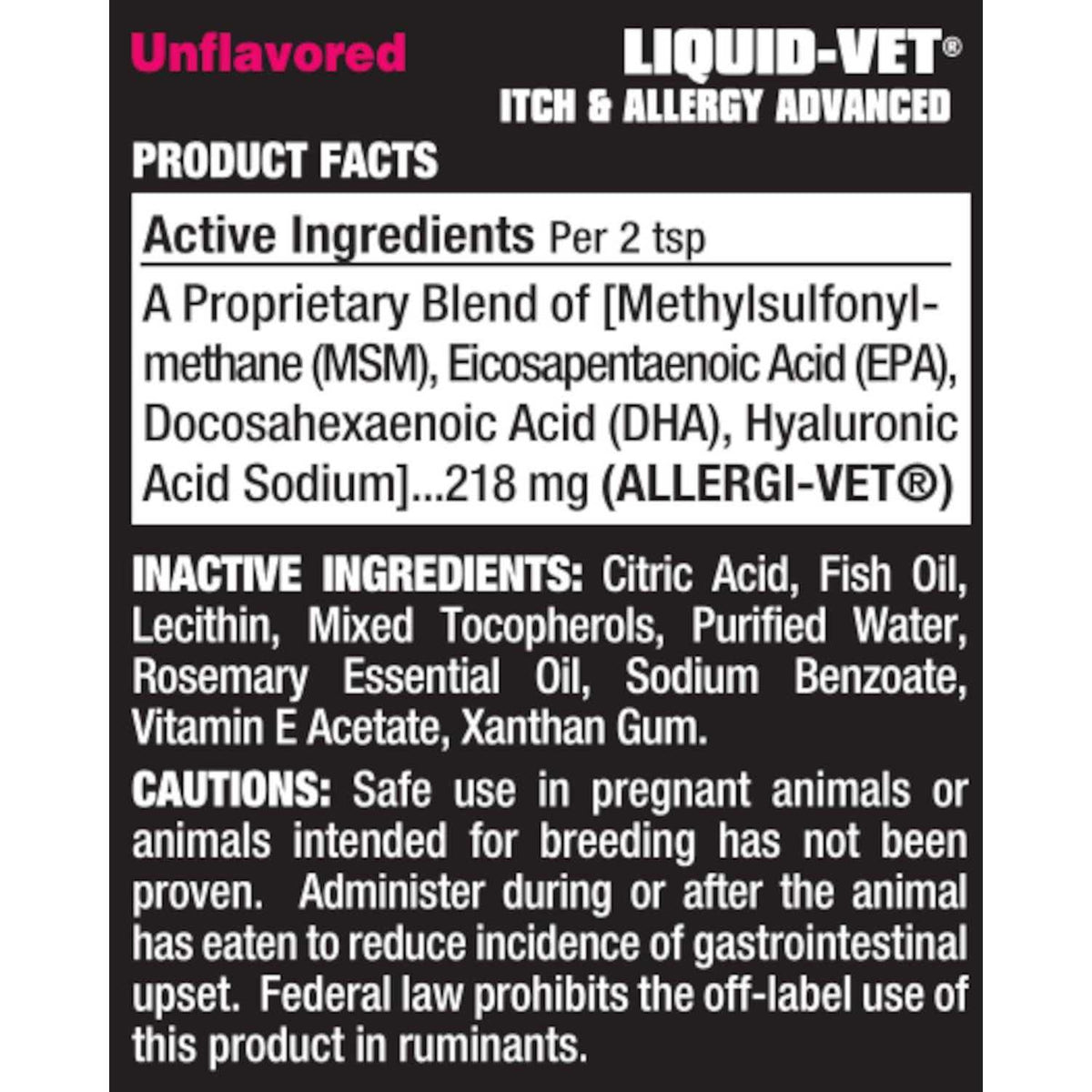 Feline Itch & Allergy Formula T647
