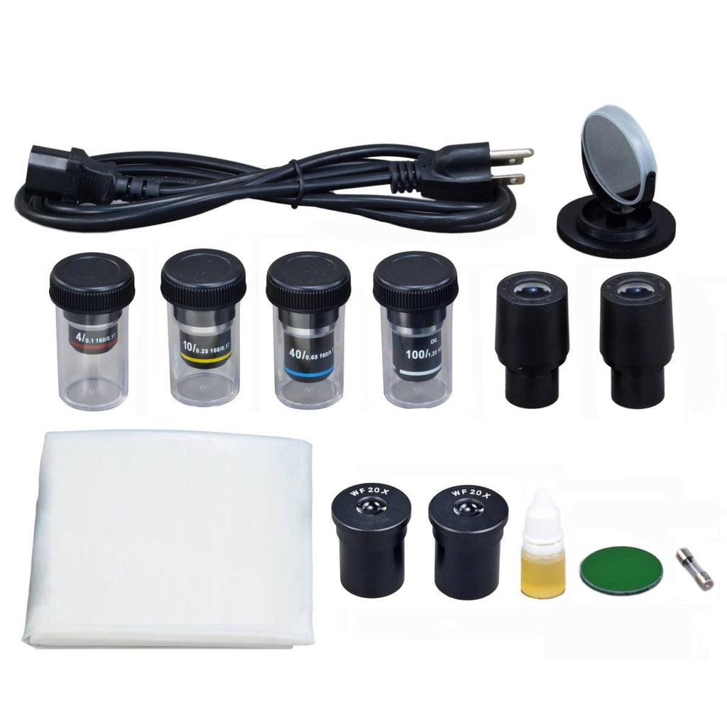 Binocular Compound Microscope with LED Light and 3MP Camera C8576