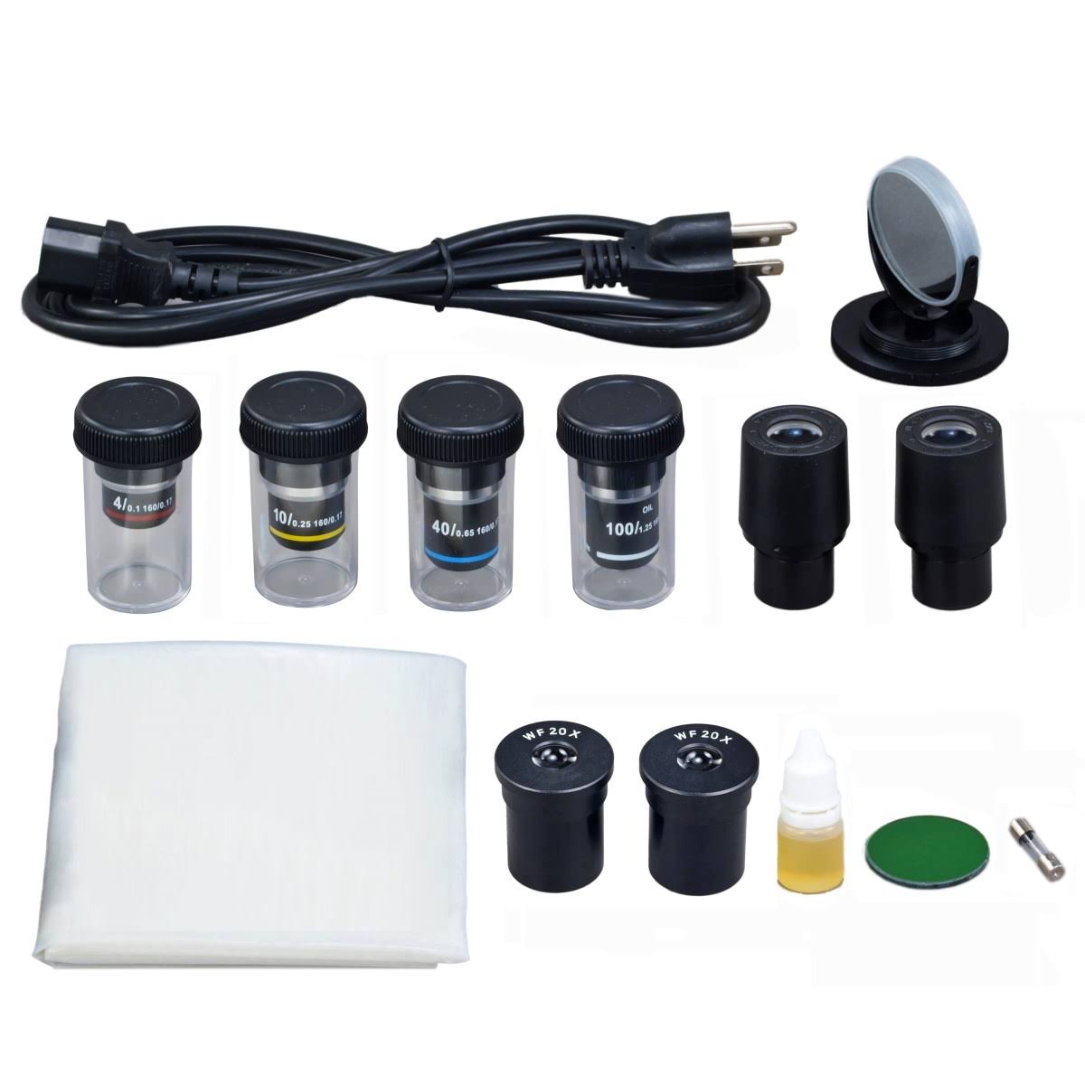 Binocular Compound Microscope with LED Light and 3MP Camera C8576