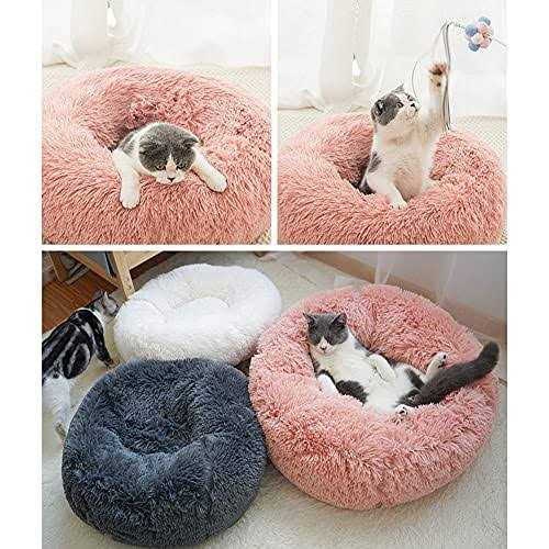 Washable Soft Plush Donut Pet Bed C6730