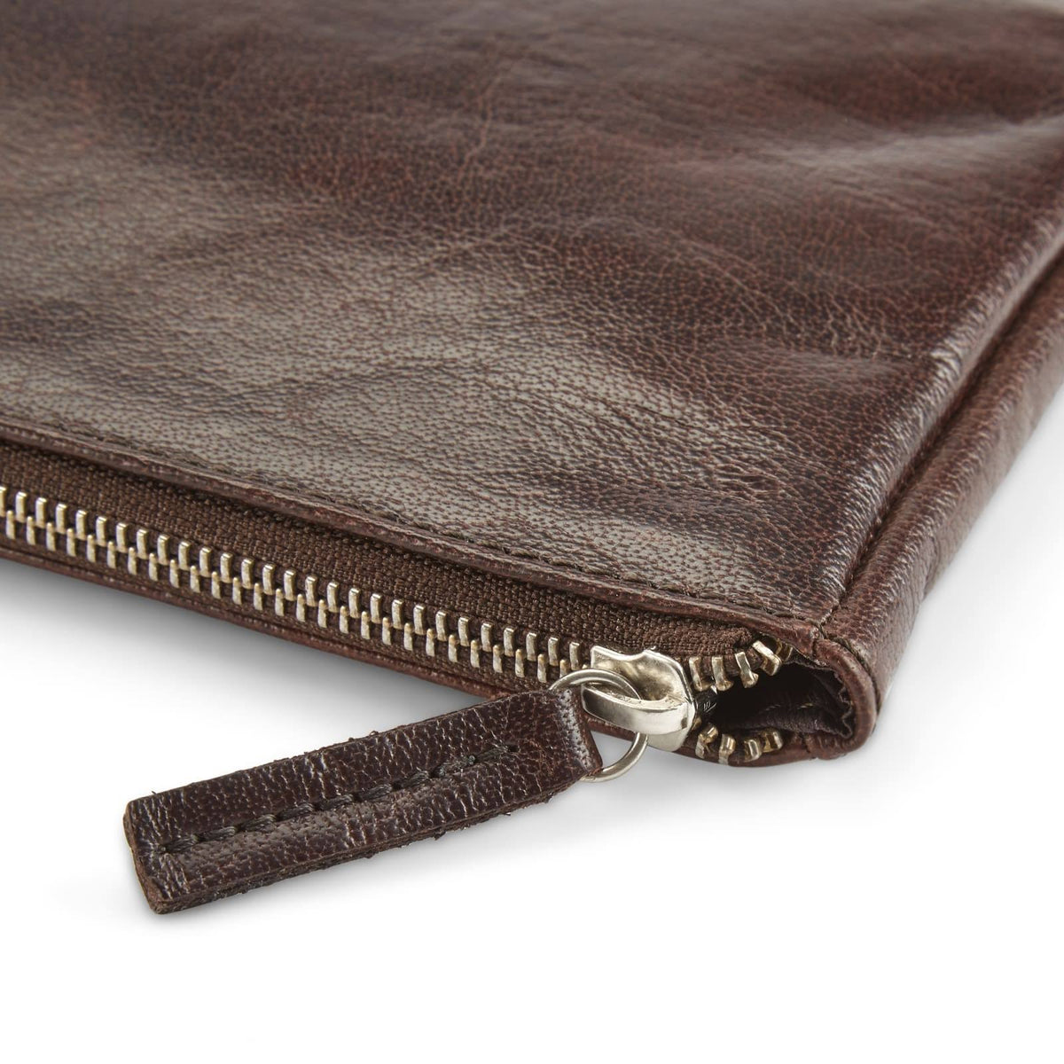 Brown Leather Laptop Sleeve U187136